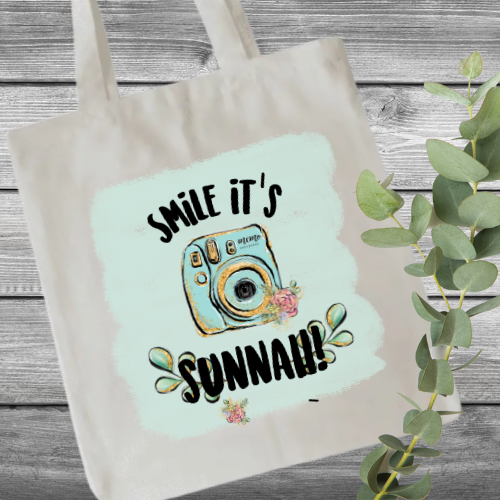 Smile it's Sunnah - Pink Tote bag. – Silver Lining UK